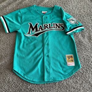 Authentic Mitchell & Ness Andre Dawson 1995 MLB Florida Marlins #8 Jersey 40-M